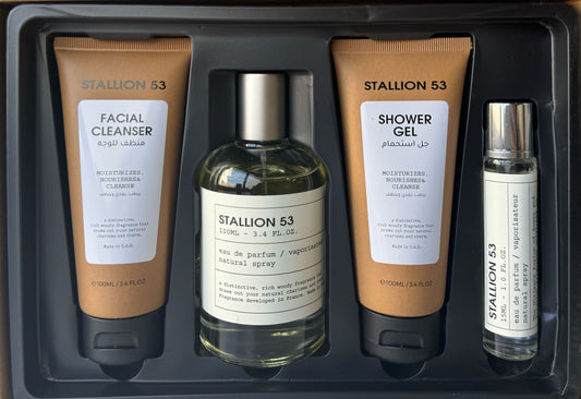Emper 100ml Stallion 53 / 15ml Stallion 53/100ml Shower gel / 100ml Facial Cleanser